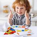 JUEGO DE PALABRAS MONTESSORI DE MADERA