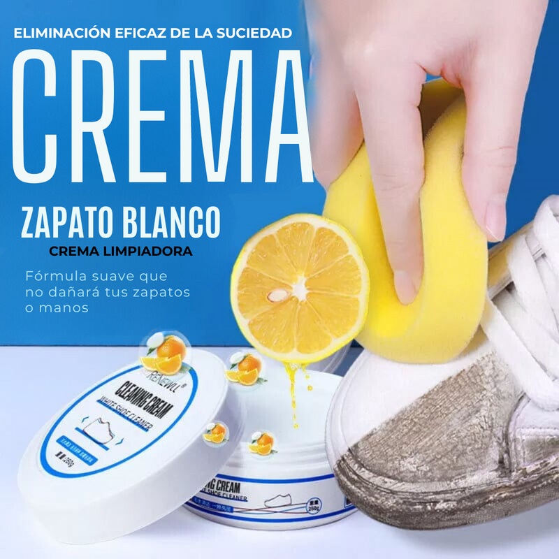 Crema Limpiadora Blanca de Zapatillas