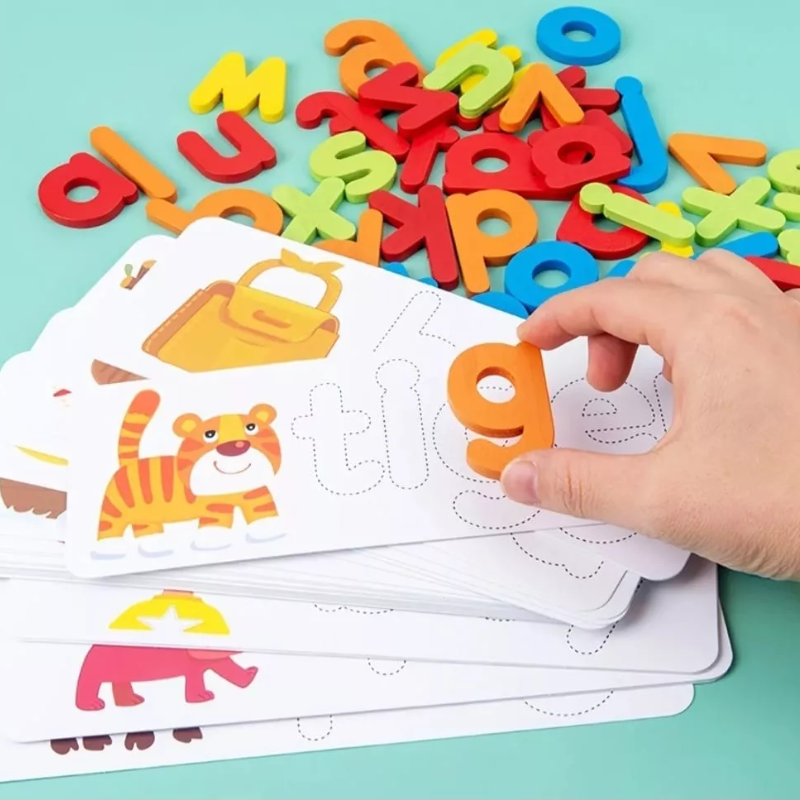 JUEGO DE PALABRAS INFANTIL MONTESSORI DELETREO