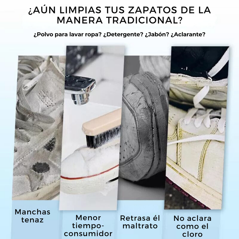 Crema Limpiadora Blanca de Zapatillas