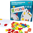 JUEGO DE PALABRAS MONTESSORI DE MADERA