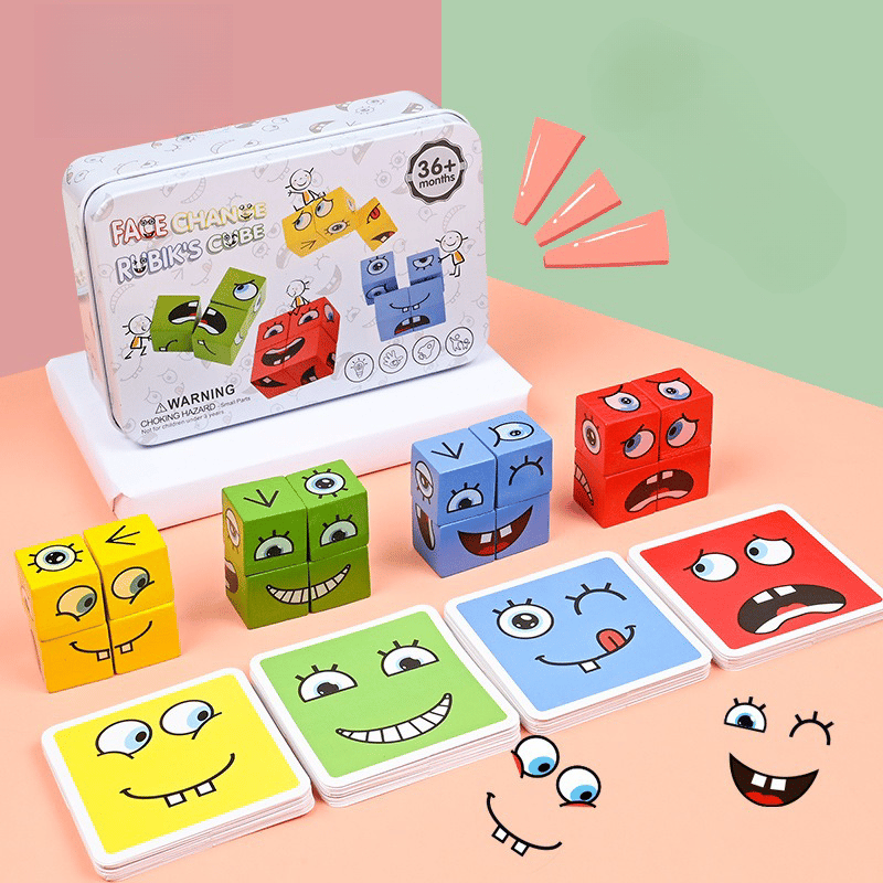 Juego de Mesa  Cubos con Expressiones