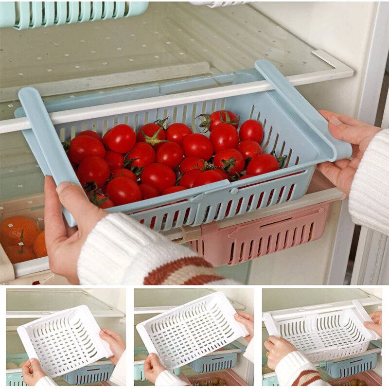 Pack de 4 Organizadores Extensible para Refrigerador