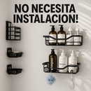 SET 5 Organizadores para Ducha - ACERO INOXIDABLE