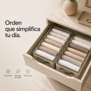 Sistema de organización plegable con divisiones - Pack de 2 ORVIA™