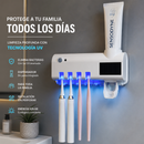 CleanBrush UV™ - Esterilizador Inteligente para Cepillos Dentales