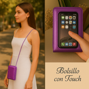 Cartera Multifunción con Bolsillo Táctil