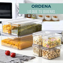 KIT 7 Contenedores Herméticos con Tapa