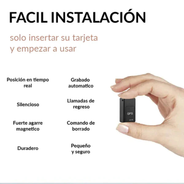 Mini GPS - Localizador multifunción