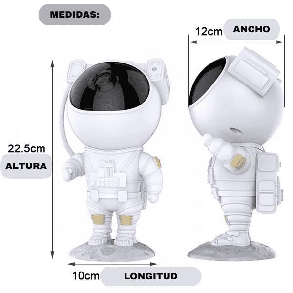 Astro - Proyector Astronauta de Estrella y Nebulosa