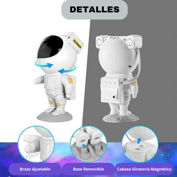 Astro - Proyector Astronauta de Estrella y Nebulosa