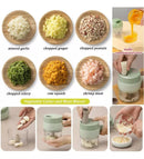 PICADOR ELÉCTRICO MULTIFUNCIONAL 4 EN 1 | BATERIA DE LITIO/CARGA USB