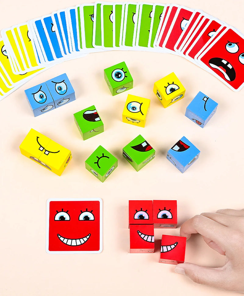 Juego de Mesa  Cubos con Expressiones