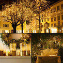 LUCES LED SOLARES x20 metros (200 foquitos)