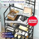 ORGANIZADOR DE ZAPATOS 4 NIVELES Y PERCHERO