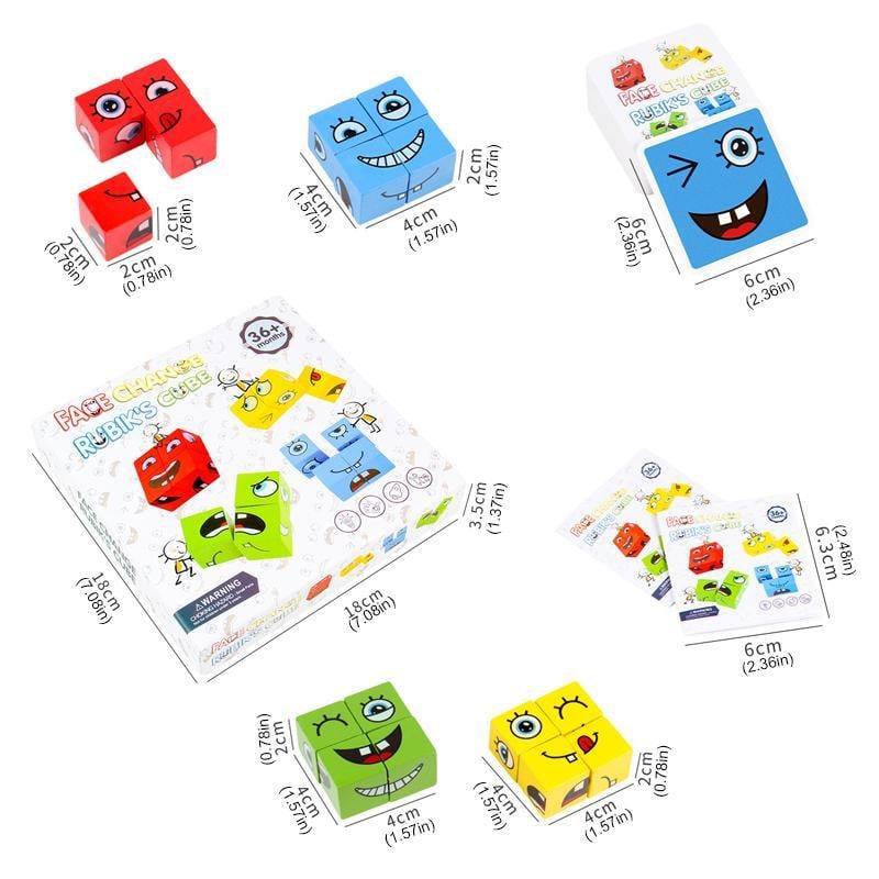 Juego de Mesa  Cubos con Expressiones