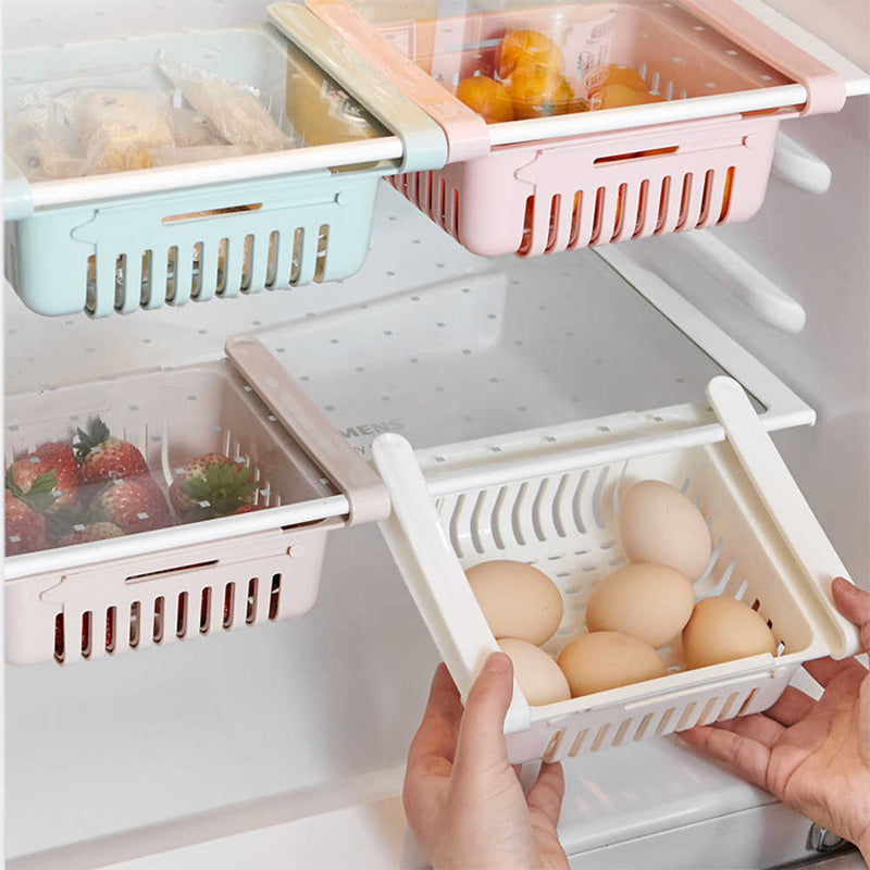 Pack de 4 Organizadores Extensible para Refrigerador