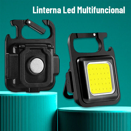 2 Mini Linterna LED Multifuncional - ALTA POTENCIA