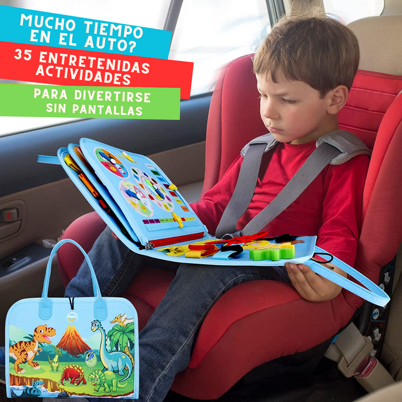 Libro Sensorial Montessori 3D